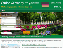 Tablet Screenshot of cruisegermany.com